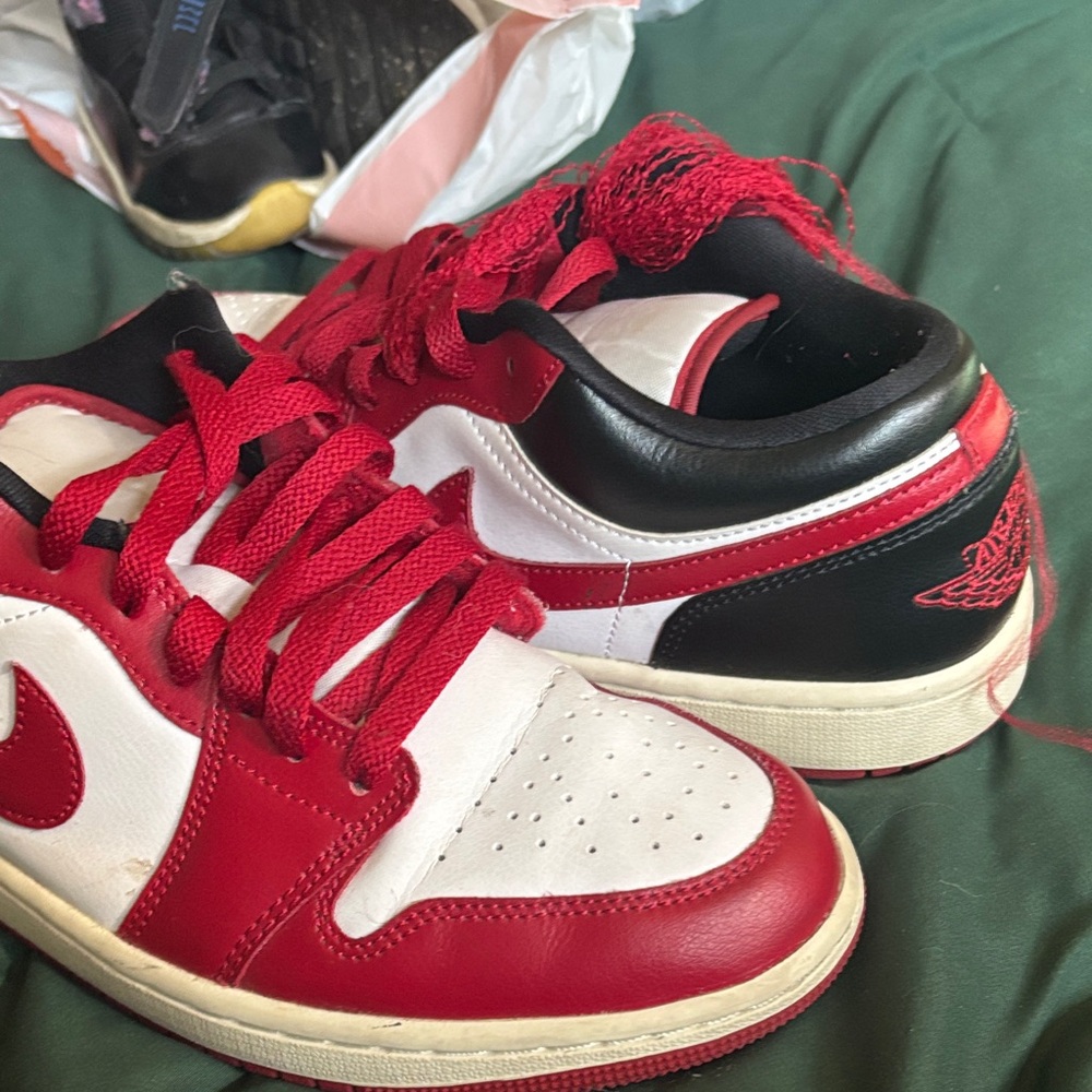 Kids Red and Black Sneakers